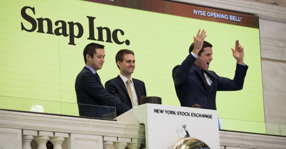 Startup News | Snap Falls Below Its IPO Price For The First Time