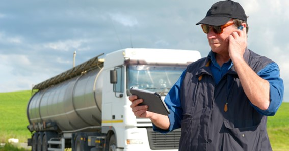 Why is GPS tracking important in milk transportation