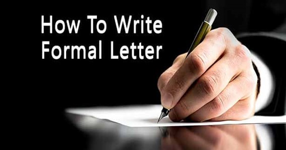 What Is A Formal Letter