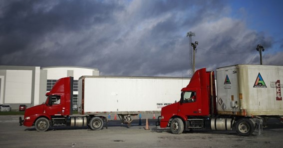 What is the best time for a truck driver to make a U-turn?
